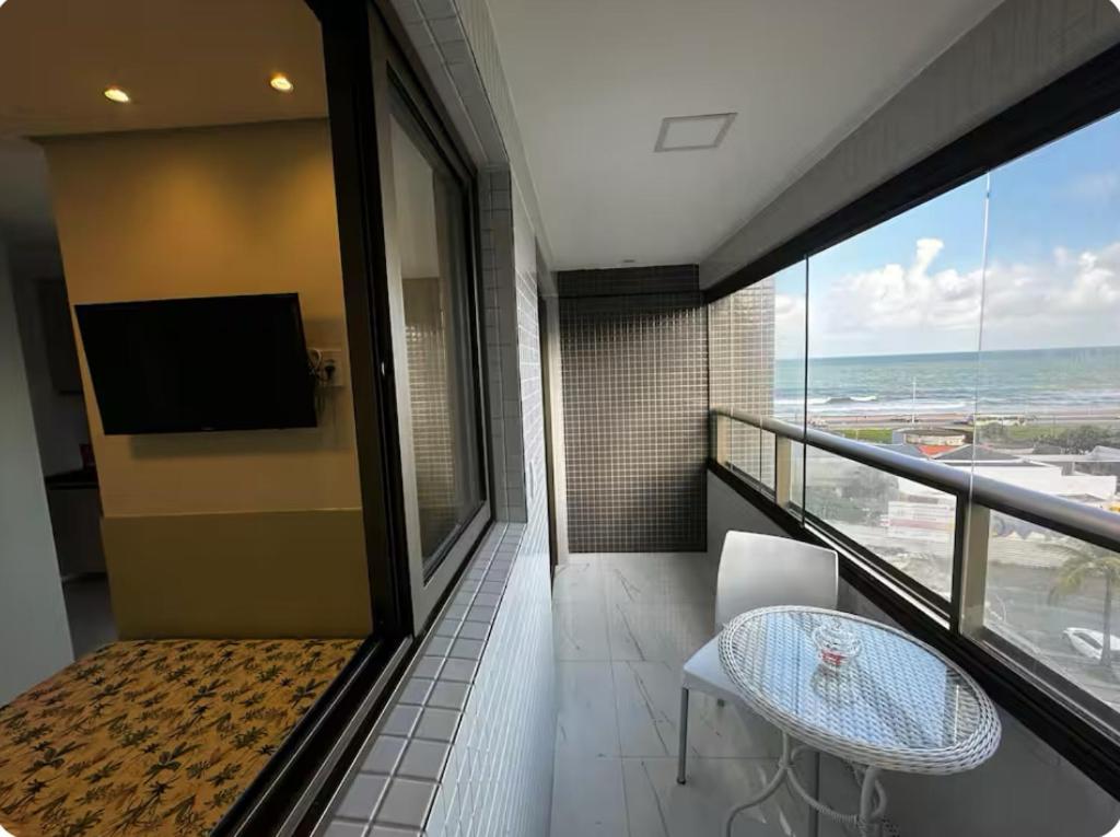 Apartamento Aconchegante E Com Vista Mar